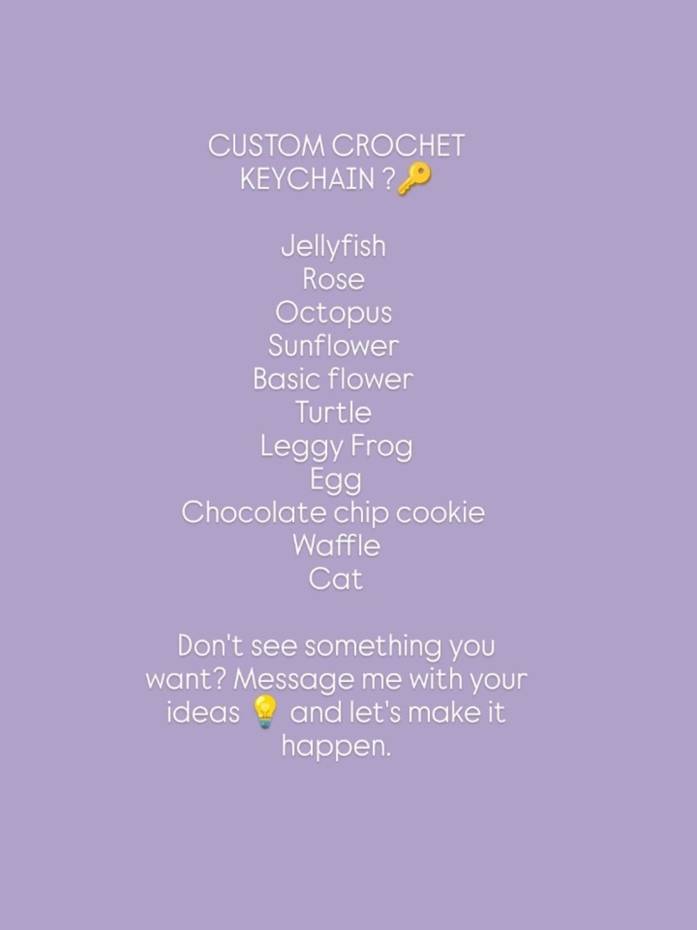 Custom Crochet Order For DJ